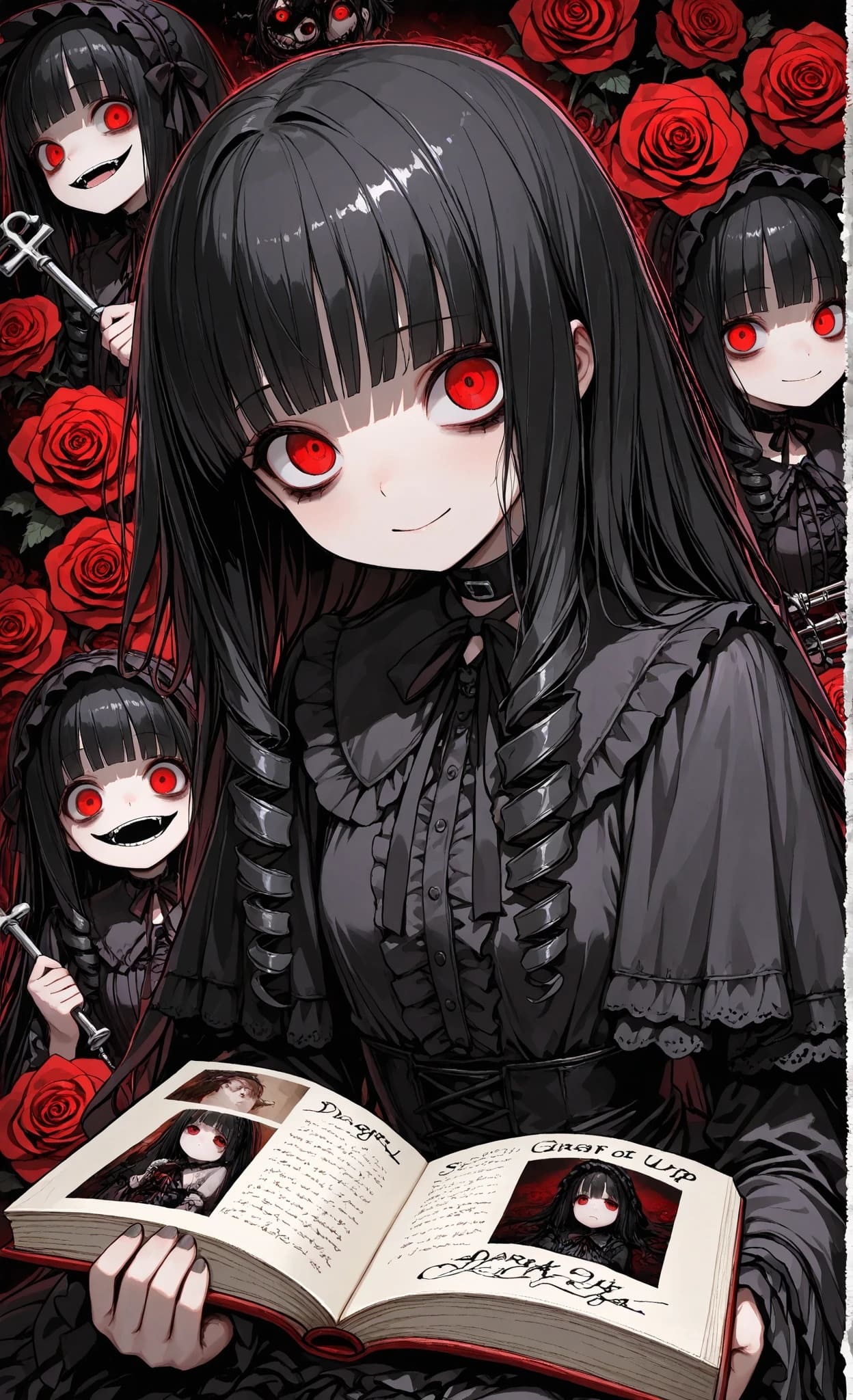 Red Eyes, Dark Secrets 🌹