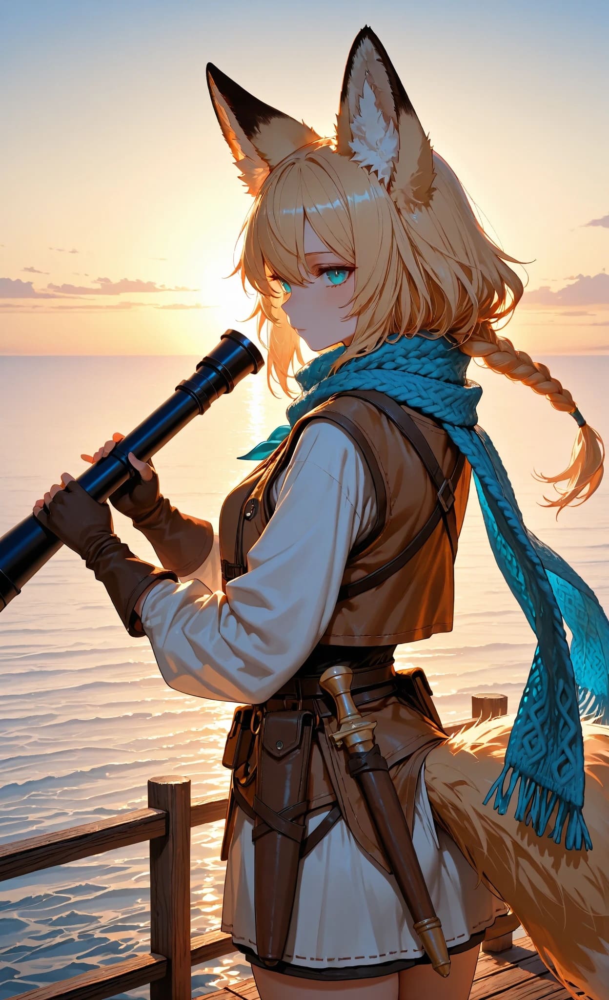 Sunset Melody 🦊✨
