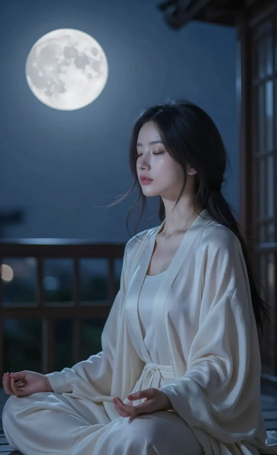 Moonlit Serenity 🧘‍♀️✨