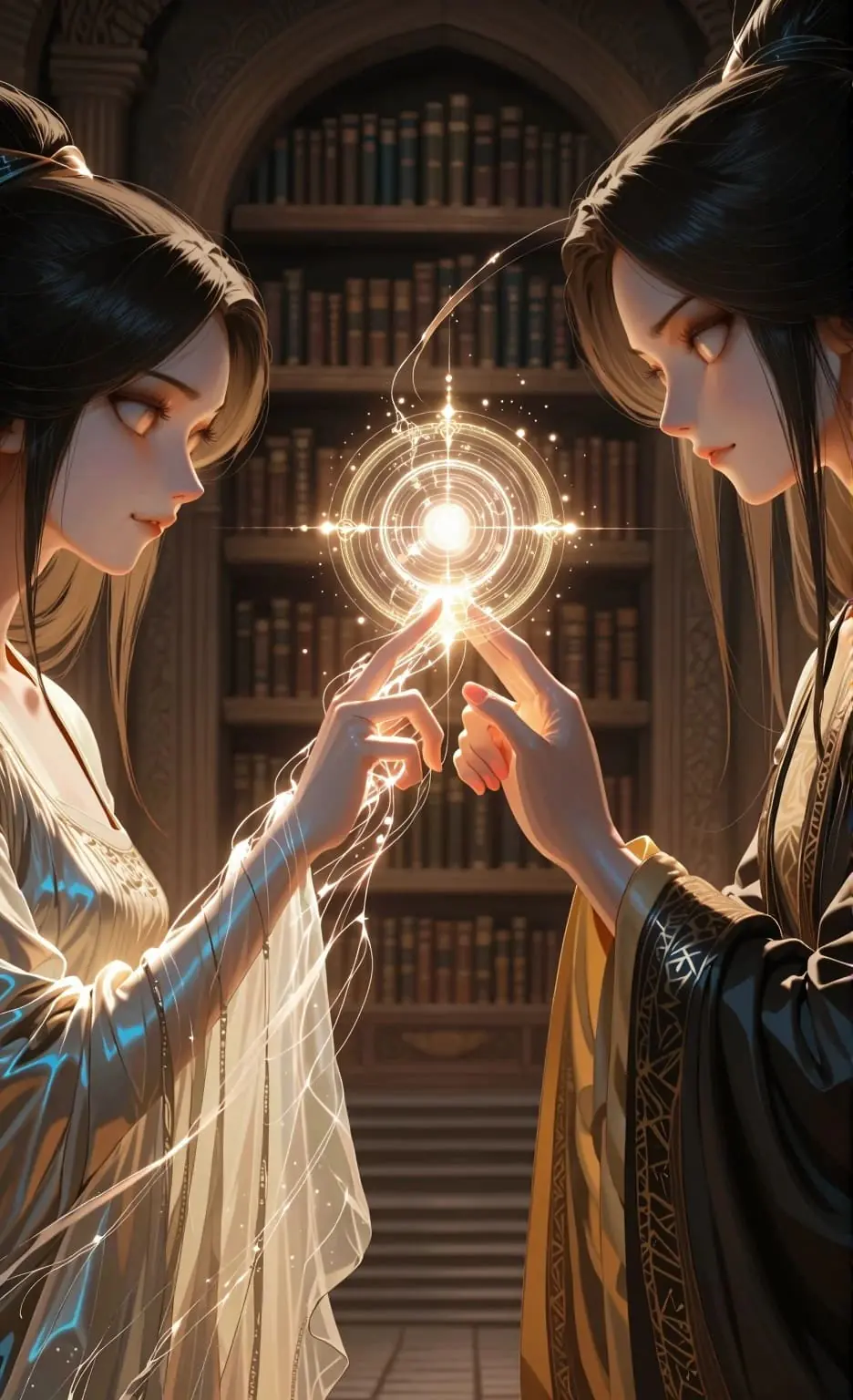 A single touch can carry centuries